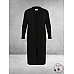 KAFFE CURVE Vest Lang Black Deep